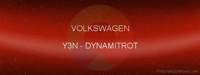 Pintura Volkswagen Y3N Dynamitrot