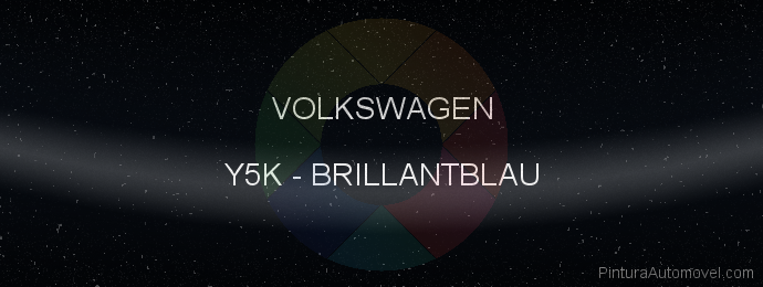 Pintura Volkswagen Y5K Brillantblau