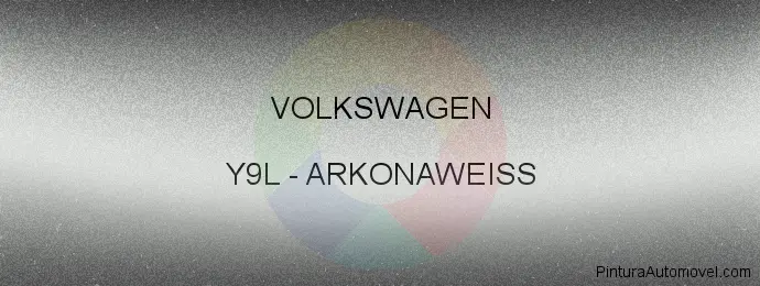 Pintura Volkswagen Y9L Arkonaweiss