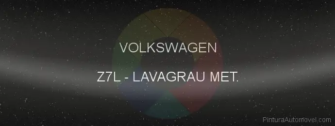 Pintura Volkswagen Z7L Lavagrau Met.
