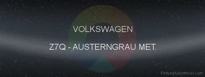 Pintura Volkswagen Z7Q Austerngrau Met.
