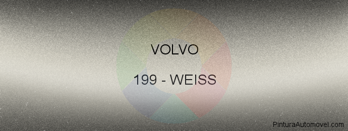 Pintura Volvo 199 Weiss