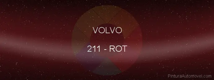 Pintura Volvo 211 Rot