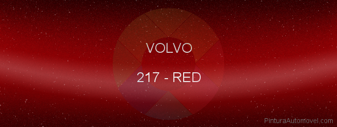 Pintura Volvo 217 Red