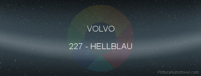 Pintura Volvo 227 Hellblau