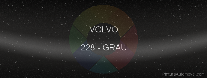 Pintura Volvo 228 Grau