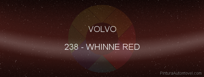 Pintura Volvo 238 Whinne Red