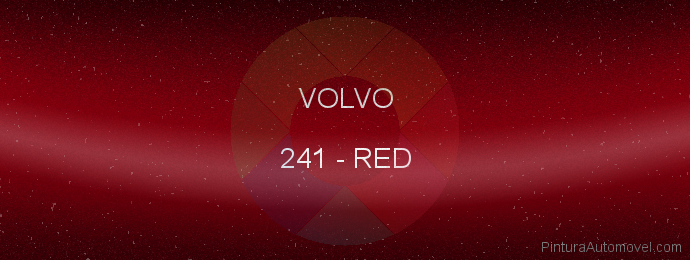 Pintura Volvo 241 Red
