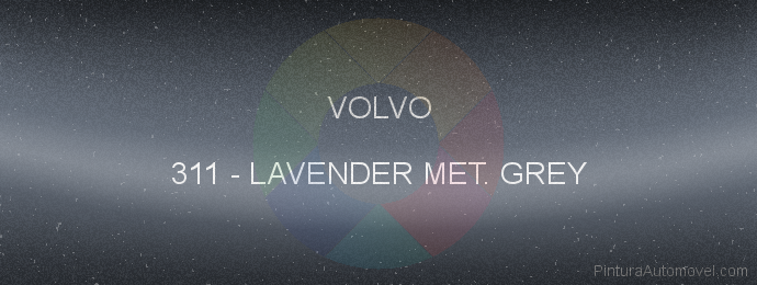 Pintura Volvo 311 Lavender Met. Grey