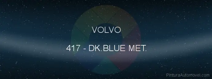 Pintura Volvo 417 Dk.blue Met.