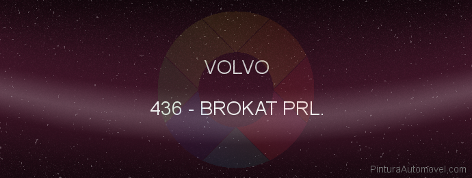 Pintura Volvo 436 Brokat Prl.