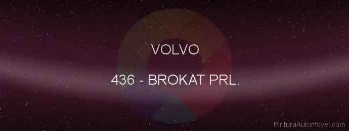 Pintura Volvo 436 Brokat Prl.