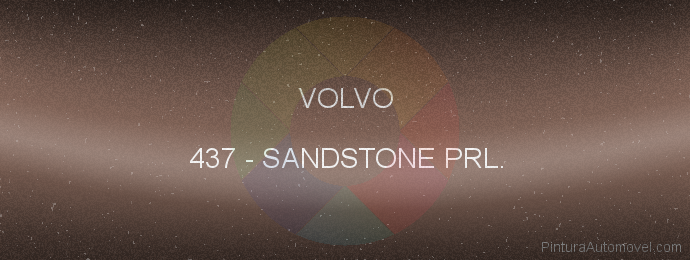Pintura Volvo 437 Sandstone Prl.