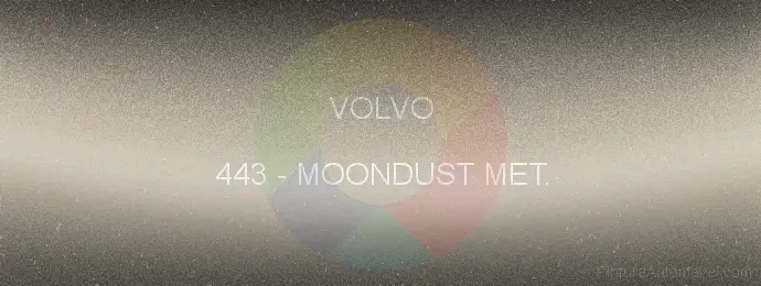 Pintura Volvo 443 Moondust Met.