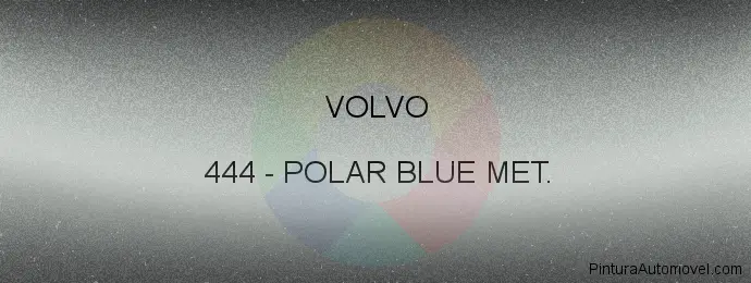 Pintura Volvo 444 Polar Blue Met.