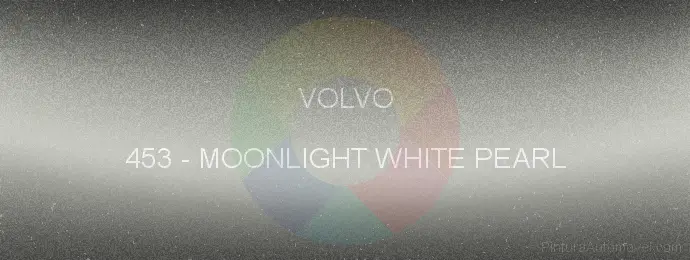 Pintura Volvo 453 Moonlight White Pearl