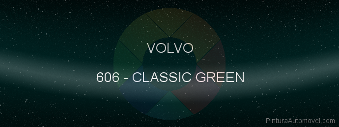 Pintura Volvo 606 Classic Green