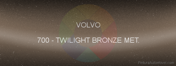 Pintura Volvo 700 Twilight Bronze Met.