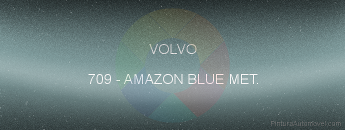 Pintura Volvo 709 Amazon Blue Met.