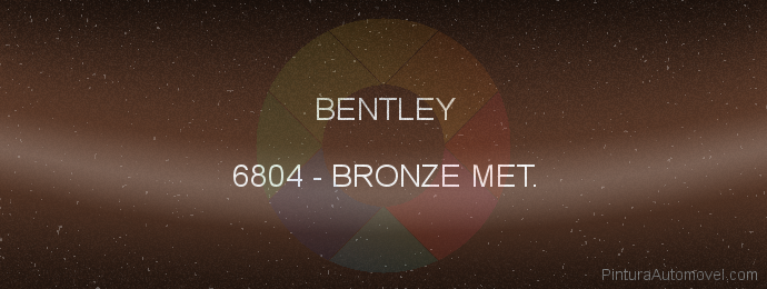 Pintura Bentley 6804 Bronze Met.