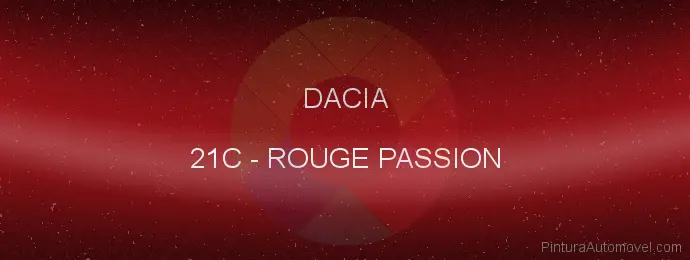 Pintura Dacia 21C Rouge Passion