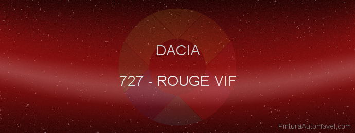 Pintura Dacia 727 Rouge Vif
