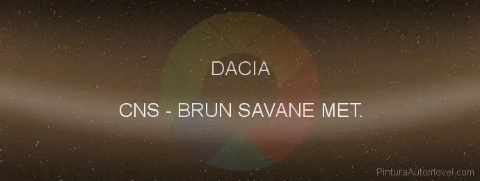 Pintura Dacia CNS Brun Savane Met.