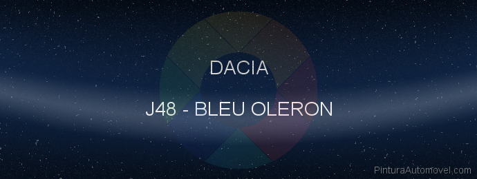 Pintura Dacia J48 Bleu Oleron