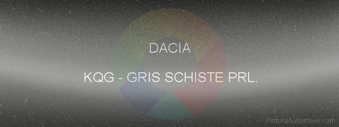 Pintura Dacia KQG Gris Schiste Prl.