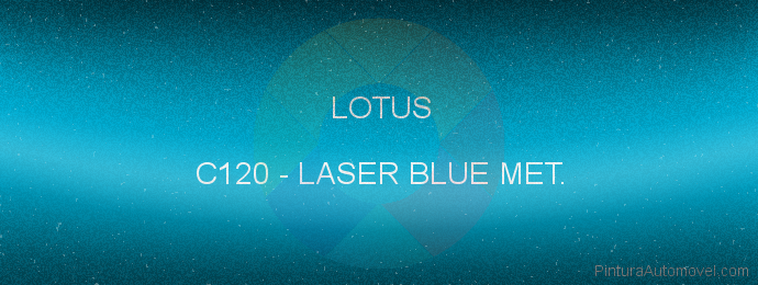 Pintura Lotus C120 Laser Blue Met.