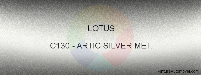 Pintura Lotus C130 Artic Silver Met.